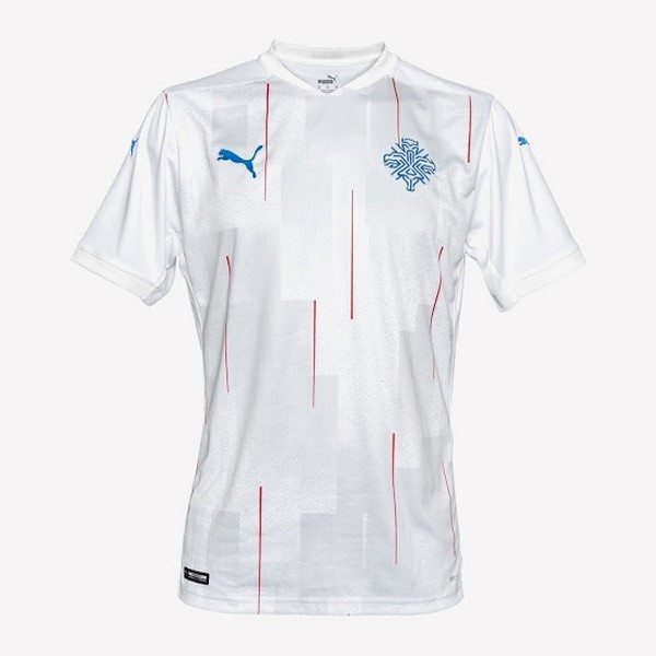 Authentic Camiseta Islandia 2ª 2020 Blanco